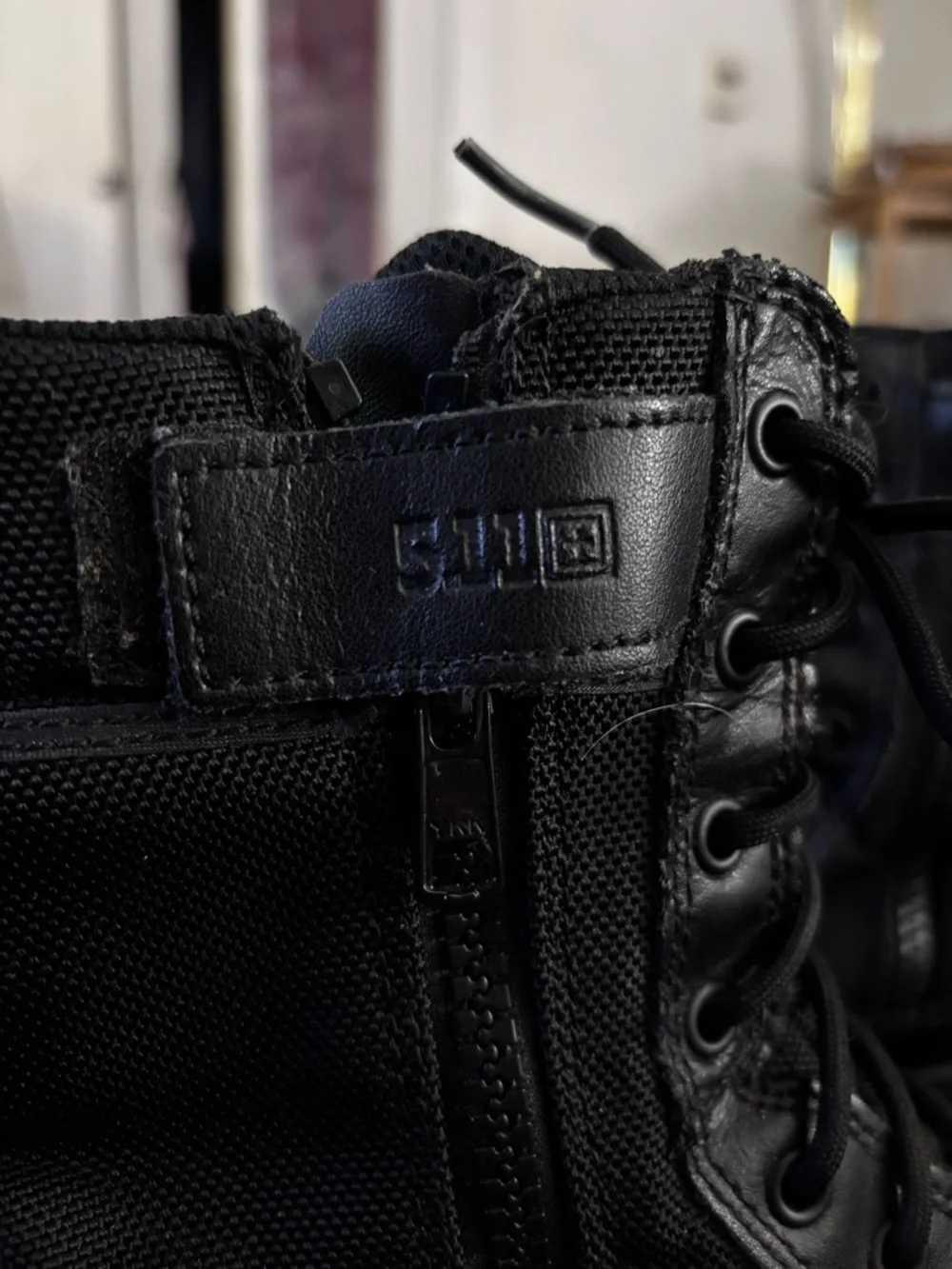 Heavy Duty 5.11 Tactical Goth Black All Season Combat Boots | Size 8.5